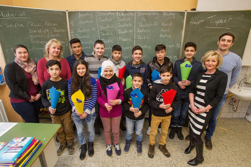 Start für Sprachlernklasse