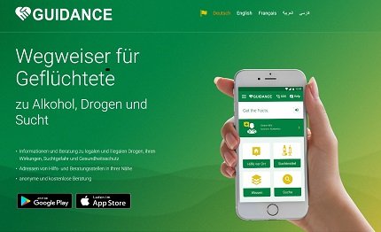 Neue Hilfe-App für suchtmittelgefährdete und konsumierende Geflüchtete in fünf Sprachen