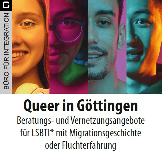 Faltblatt für LSBTI* mit Migrationsgeschichte oder Fluchterfahrung
